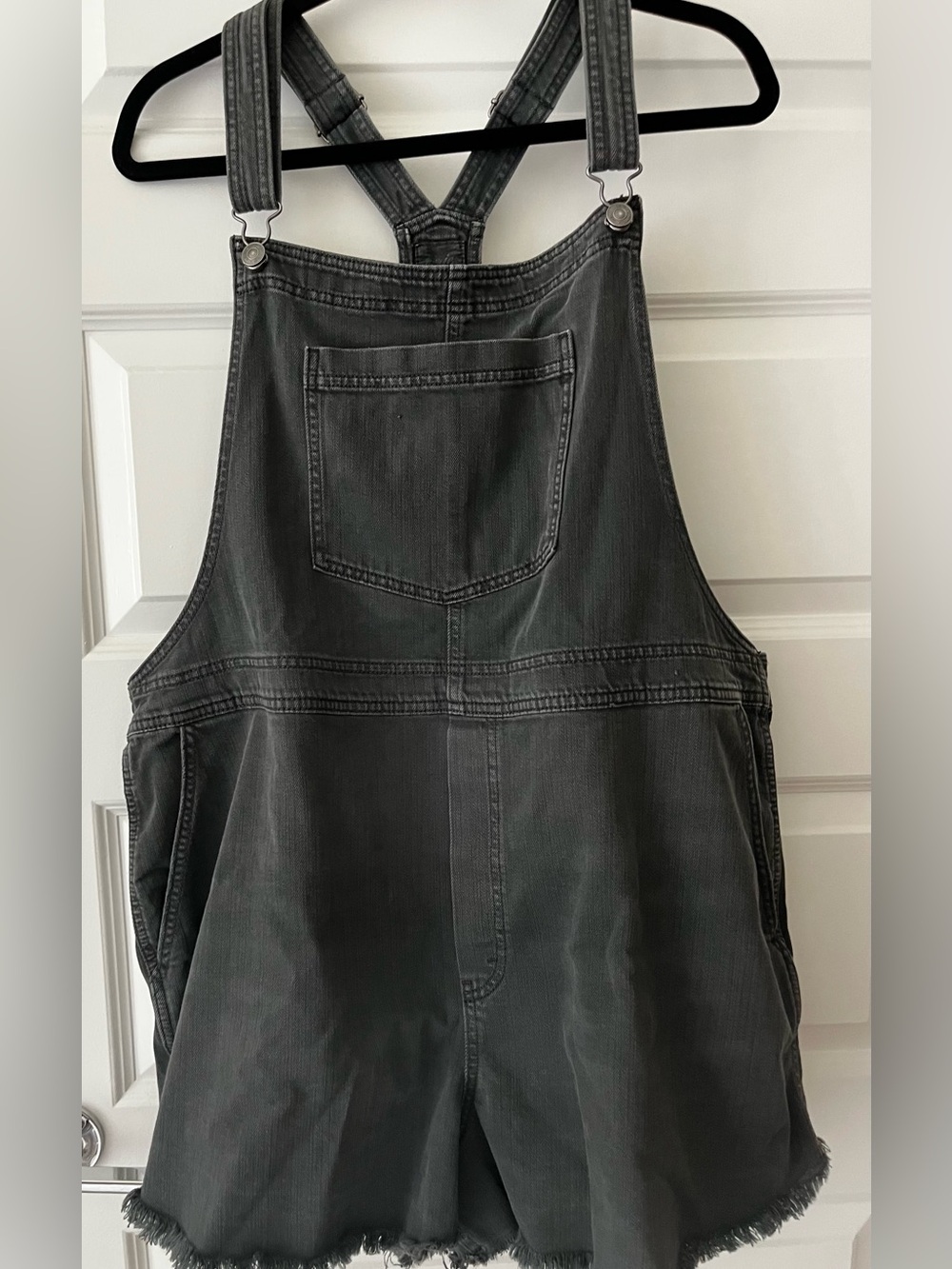 Aerie Dark Grey Overalls Fringe Size XXL